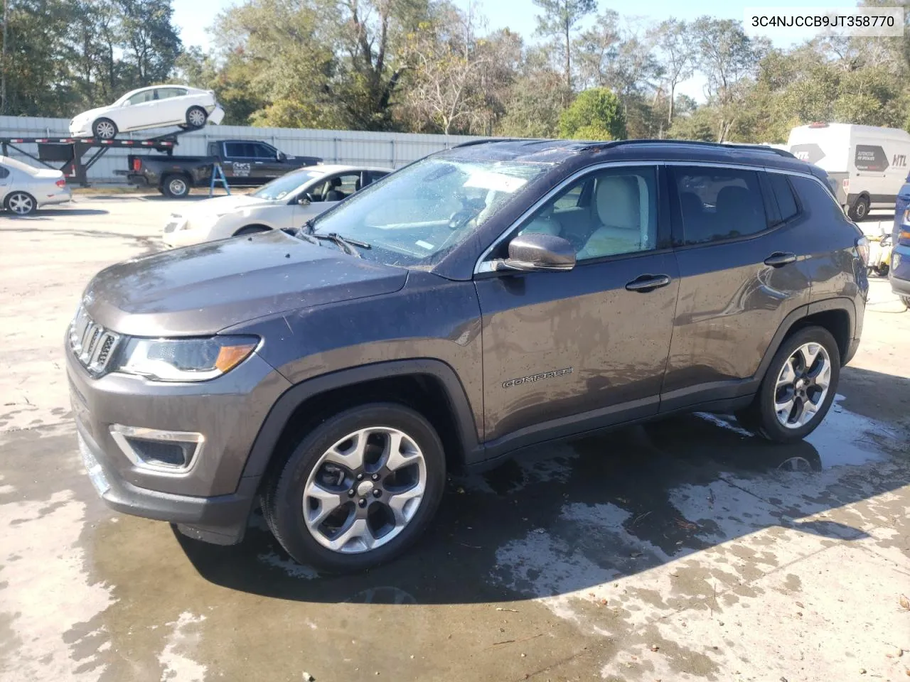 2018 Jeep Compass Limited VIN: 3C4NJCCB9JT358770 Lot: 77332784