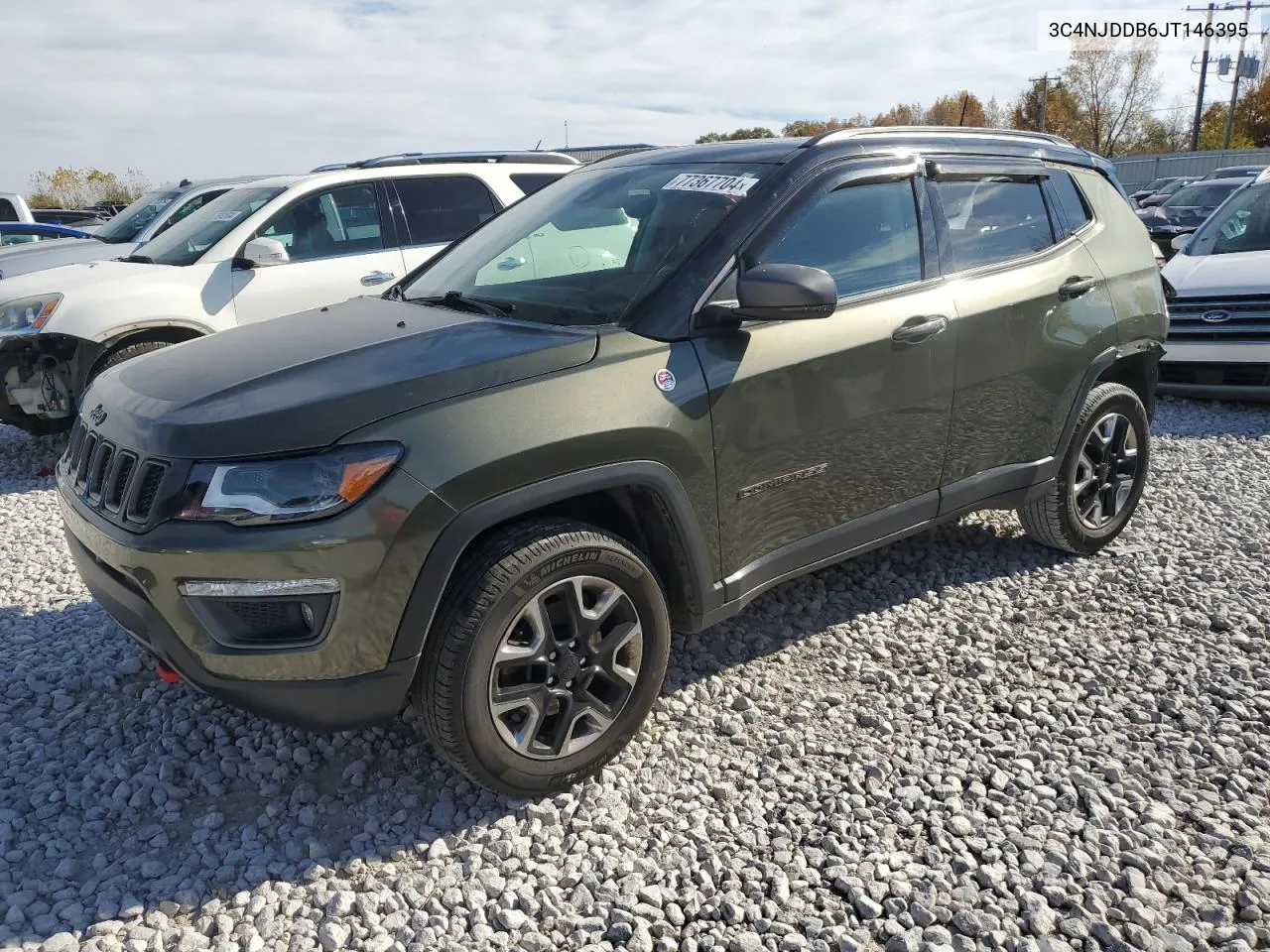 2018 Jeep Compass Trailhawk VIN: 3C4NJDDB6JT146395 Lot: 77367704