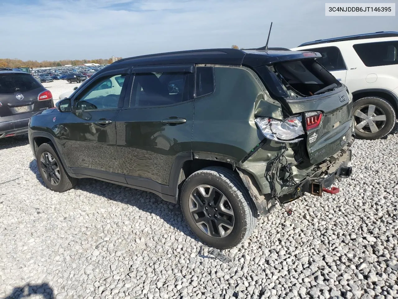 2018 Jeep Compass Trailhawk VIN: 3C4NJDDB6JT146395 Lot: 77367704