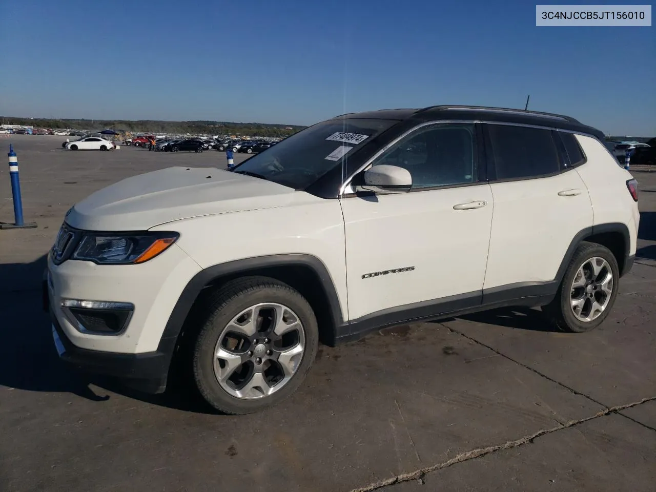 2018 Jeep Compass Limited VIN: 3C4NJCCB5JT156010 Lot: 77404974