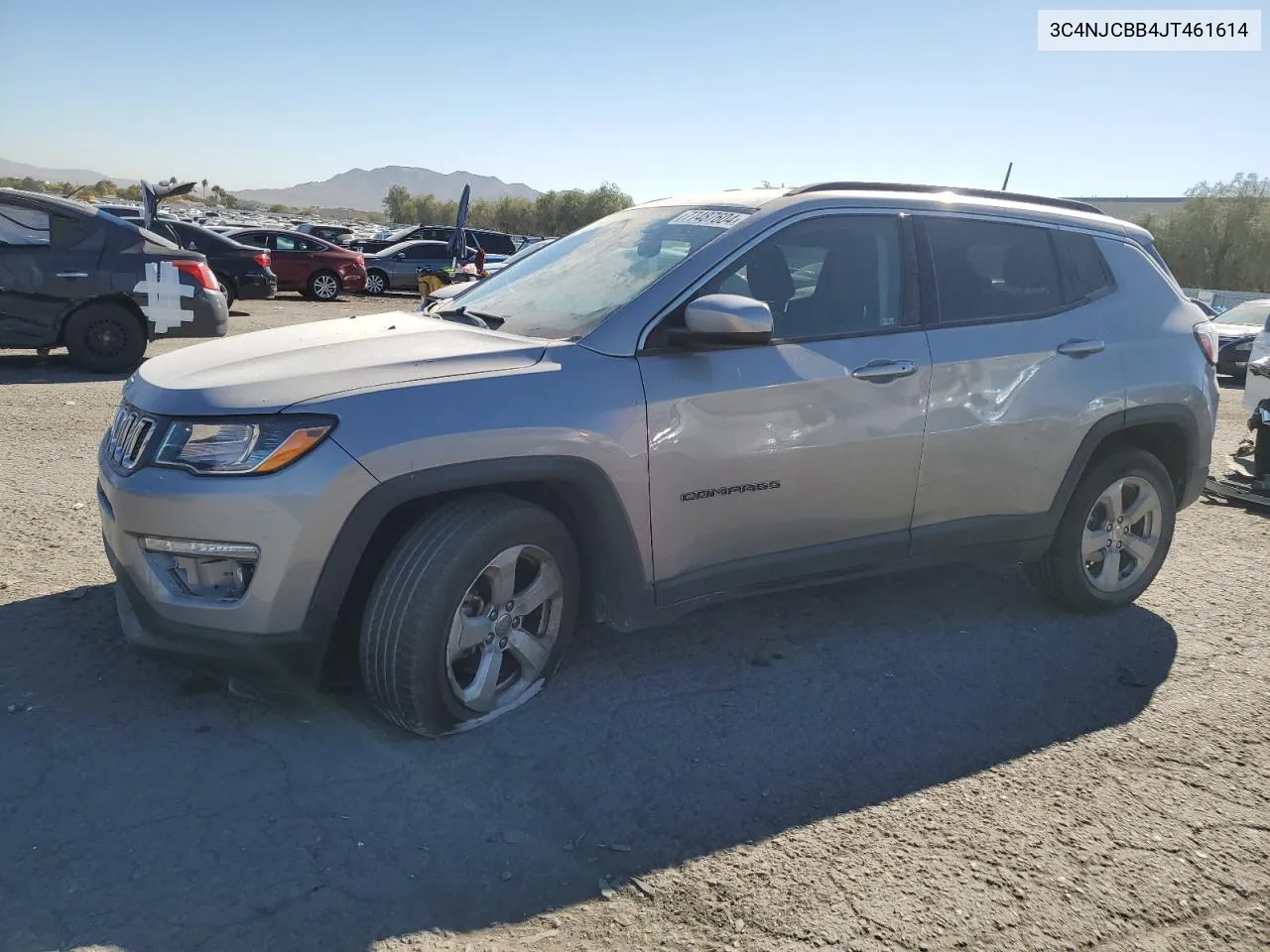 2018 Jeep Compass Latitude VIN: 3C4NJCBB4JT461614 Lot: 77487604