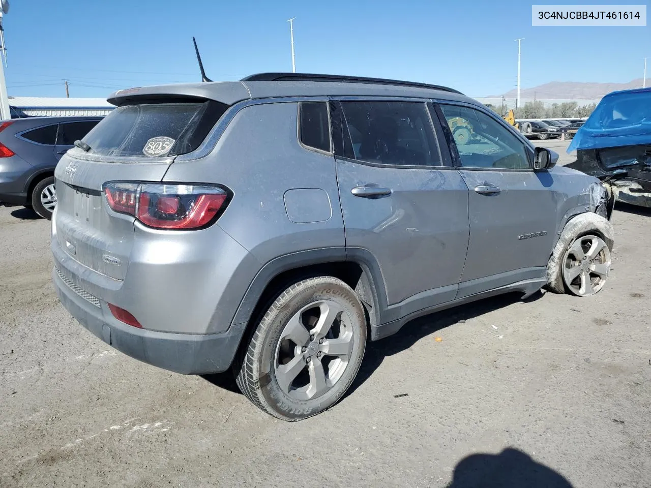 2018 Jeep Compass Latitude VIN: 3C4NJCBB4JT461614 Lot: 77487604