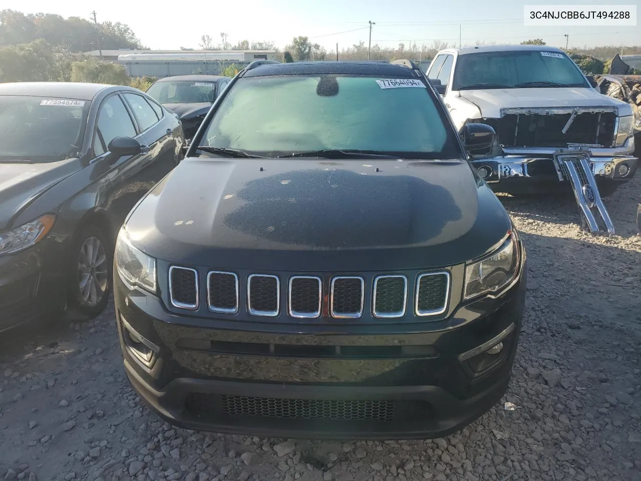 2018 Jeep Compass Latitude VIN: 3C4NJCBB6JT494288 Lot: 77664094