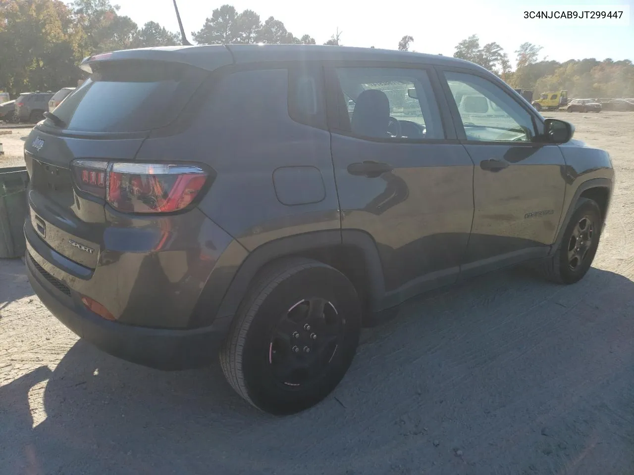 2018 Jeep Compass Sport VIN: 3C4NJCAB9JT299447 Lot: 77932974