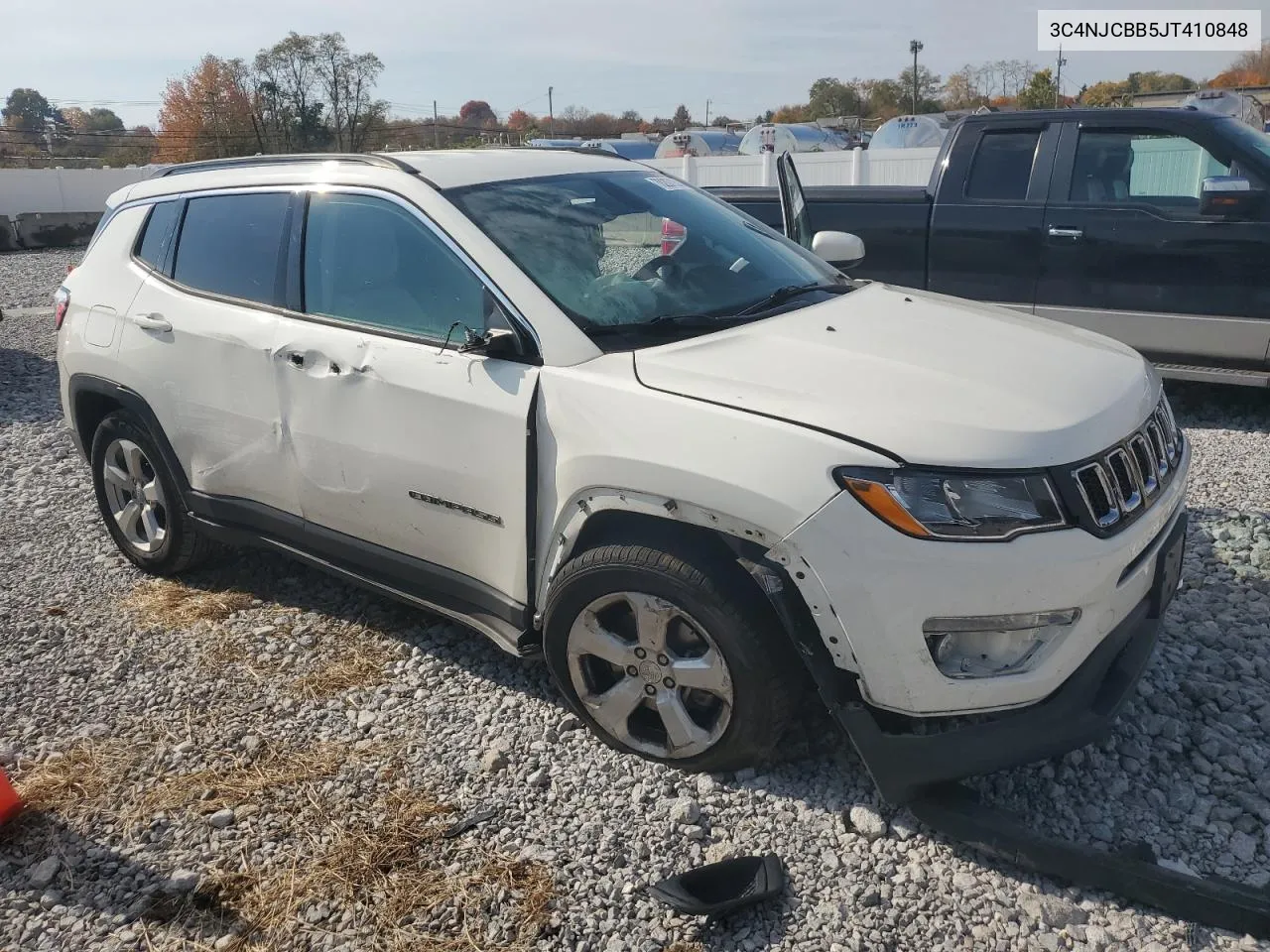 2018 Jeep Compass Latitude VIN: 3C4NJCBB5JT410848 Lot: 78207204