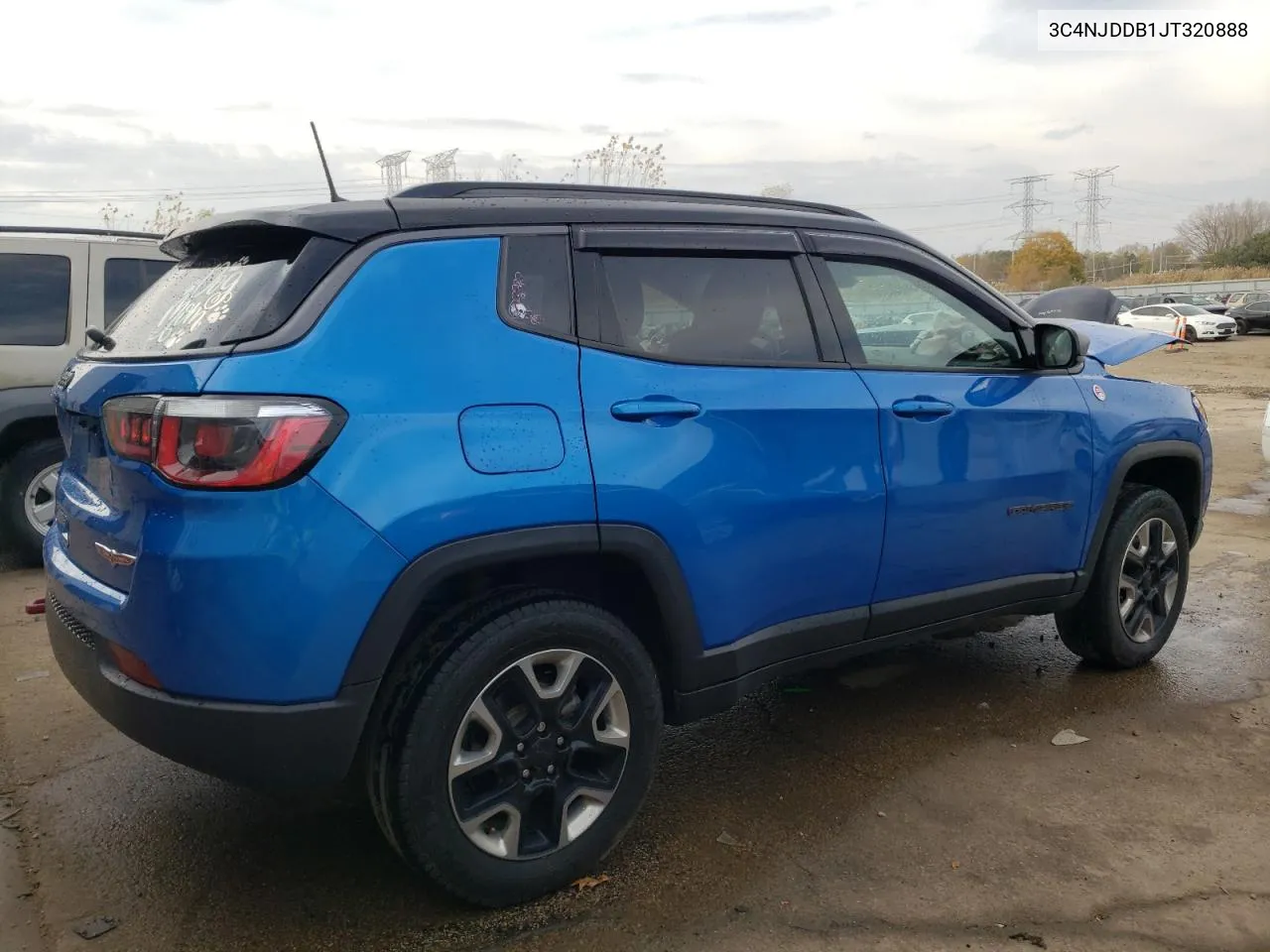 2018 Jeep Compass Trailhawk VIN: 3C4NJDDB1JT320888 Lot: 78300454