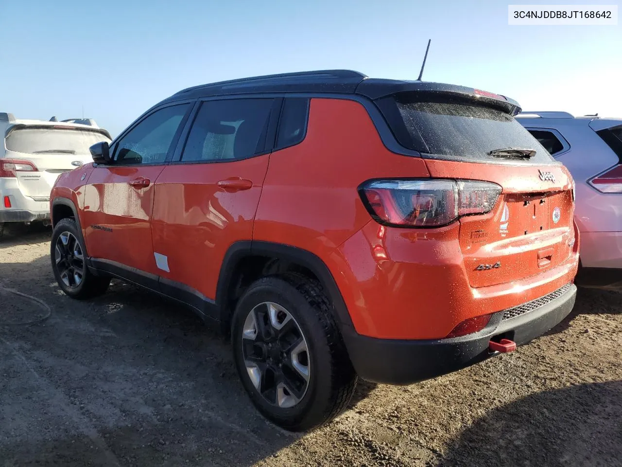 2018 Jeep Compass Trailhawk VIN: 3C4NJDDB8JT168642 Lot: 78418474