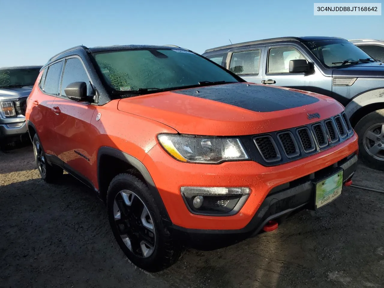 2018 Jeep Compass Trailhawk VIN: 3C4NJDDB8JT168642 Lot: 78418474