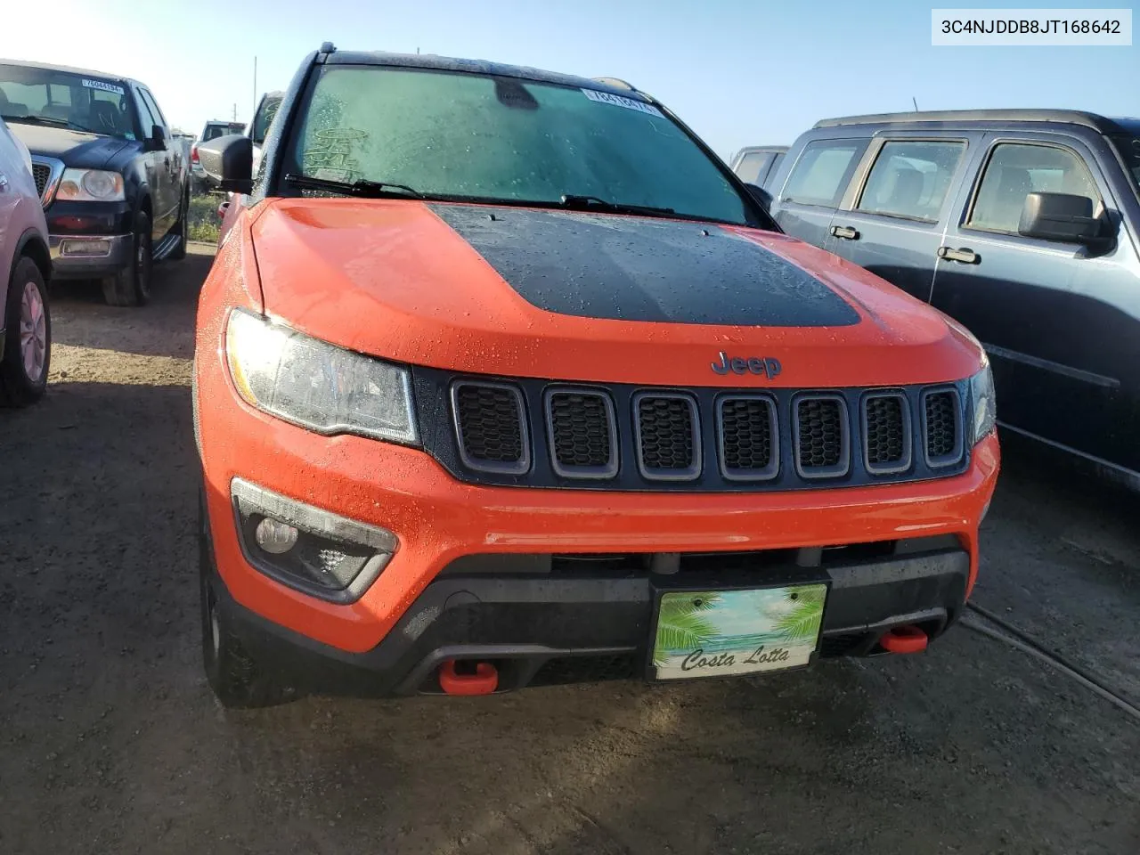 2018 Jeep Compass Trailhawk VIN: 3C4NJDDB8JT168642 Lot: 78418474