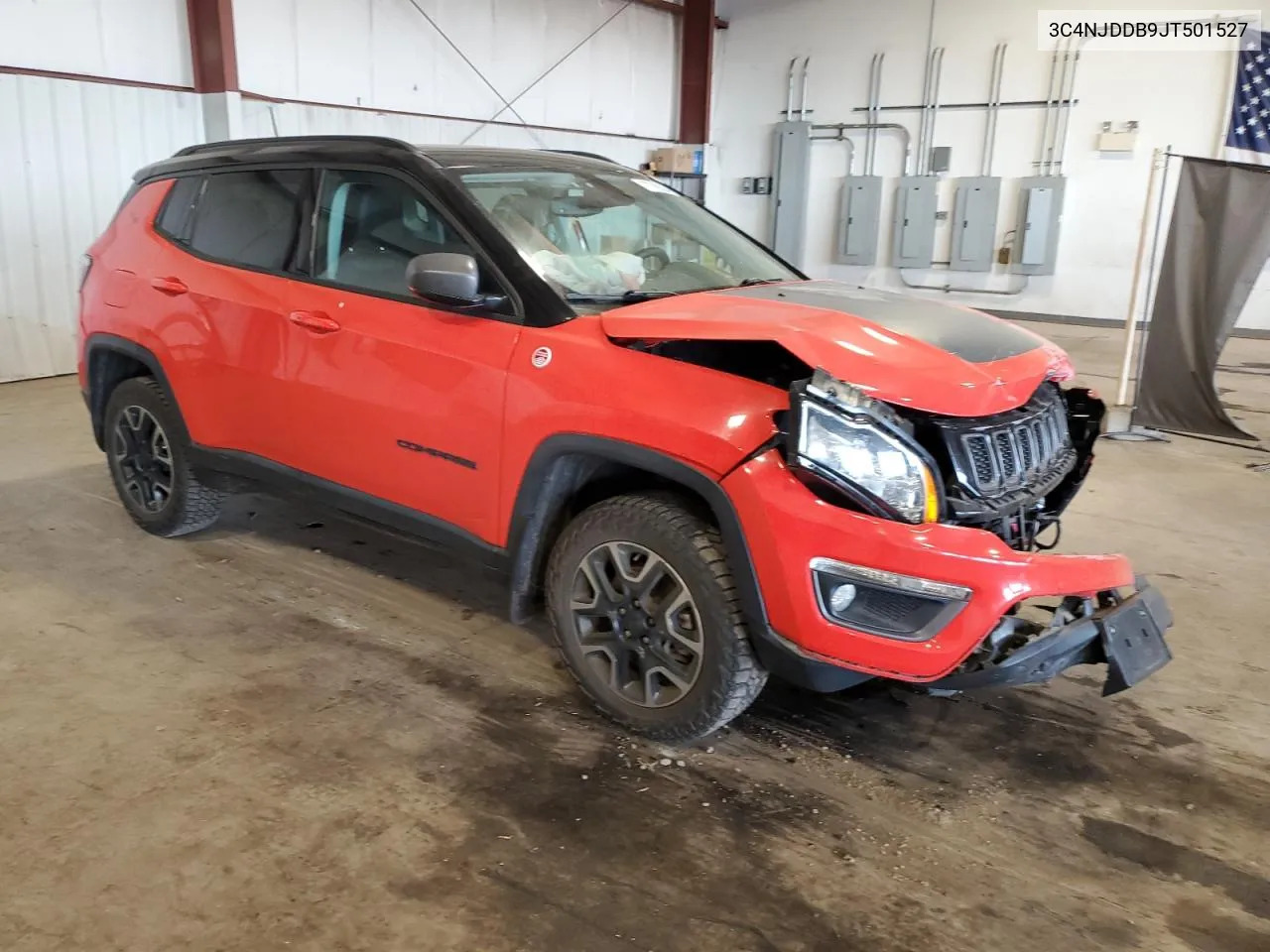 2018 Jeep Compass Trailhawk VIN: 3C4NJDDB9JT501527 Lot: 78789034