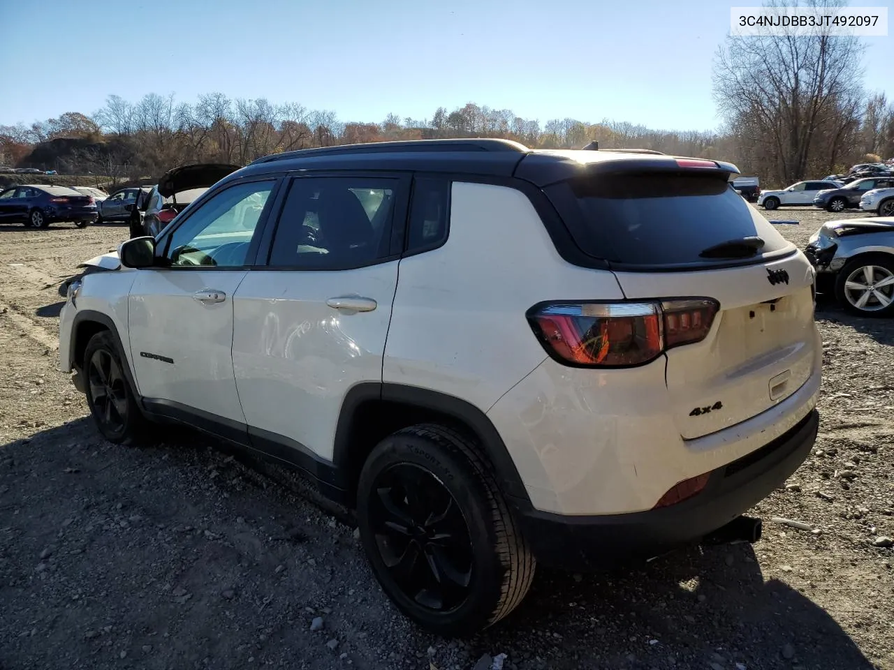 2018 Jeep Compass Latitude VIN: 3C4NJDBB3JT492097 Lot: 78843534