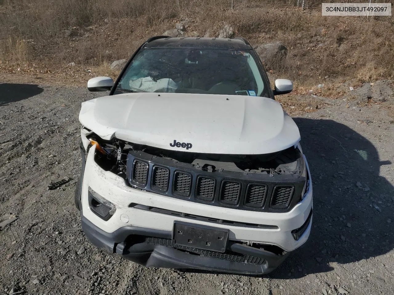 2018 Jeep Compass Latitude VIN: 3C4NJDBB3JT492097 Lot: 78843534