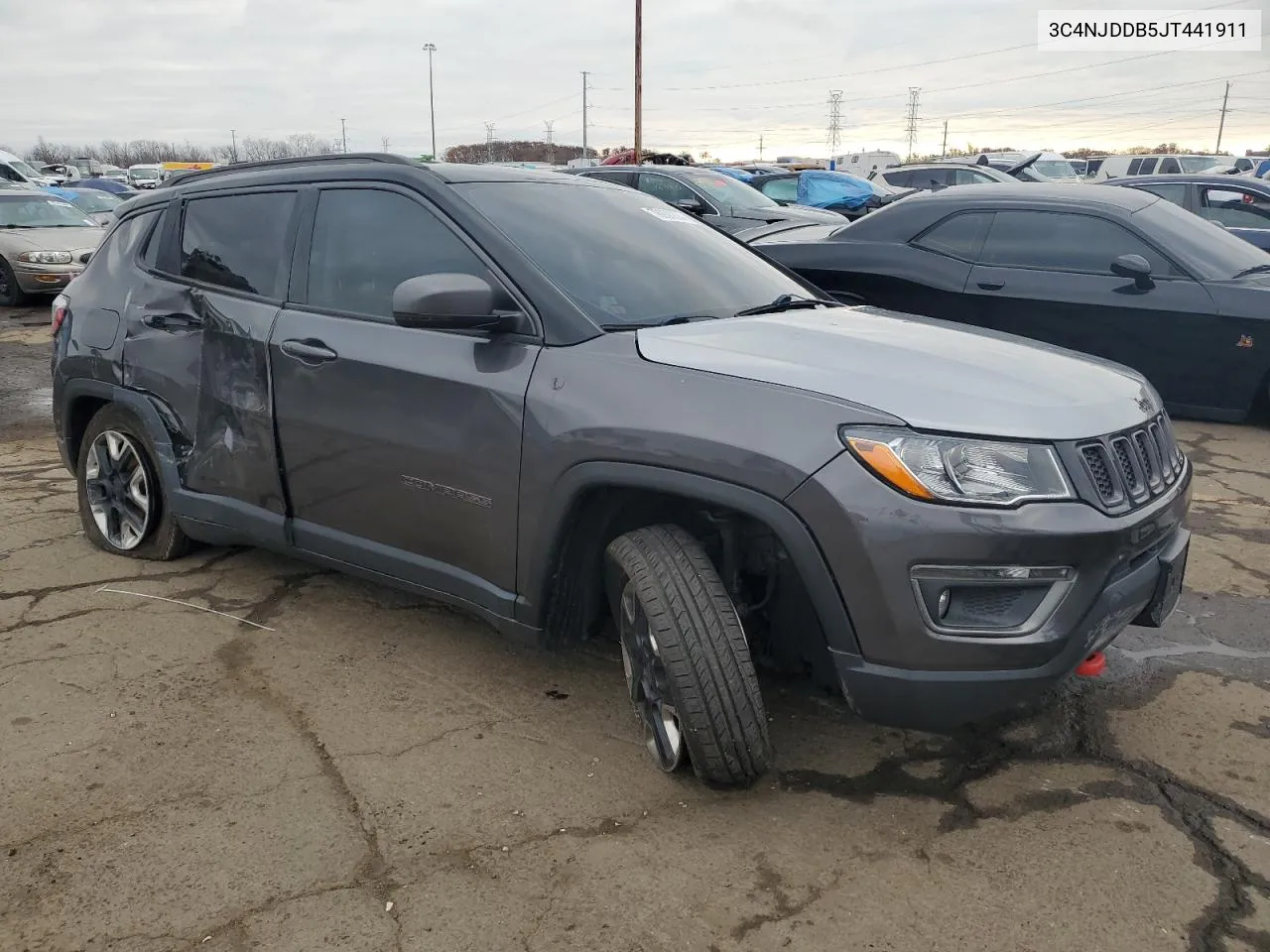 2018 Jeep Compass Trailhawk VIN: 3C4NJDDB5JT441911 Lot: 78928294