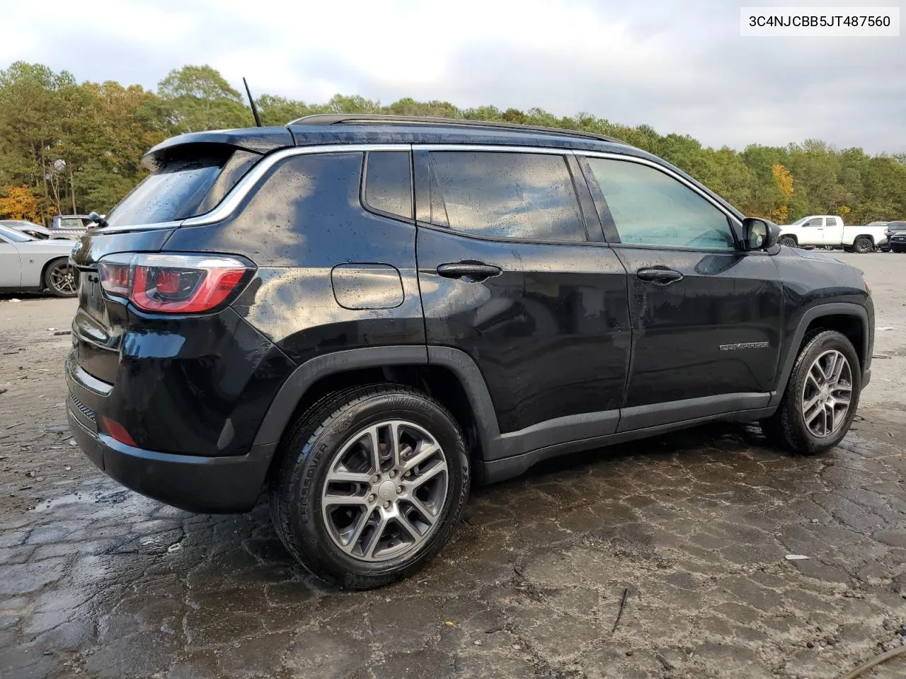 2018 Jeep Compass Latitude VIN: 3C4NJCBB5JT487560 Lot: 79253484