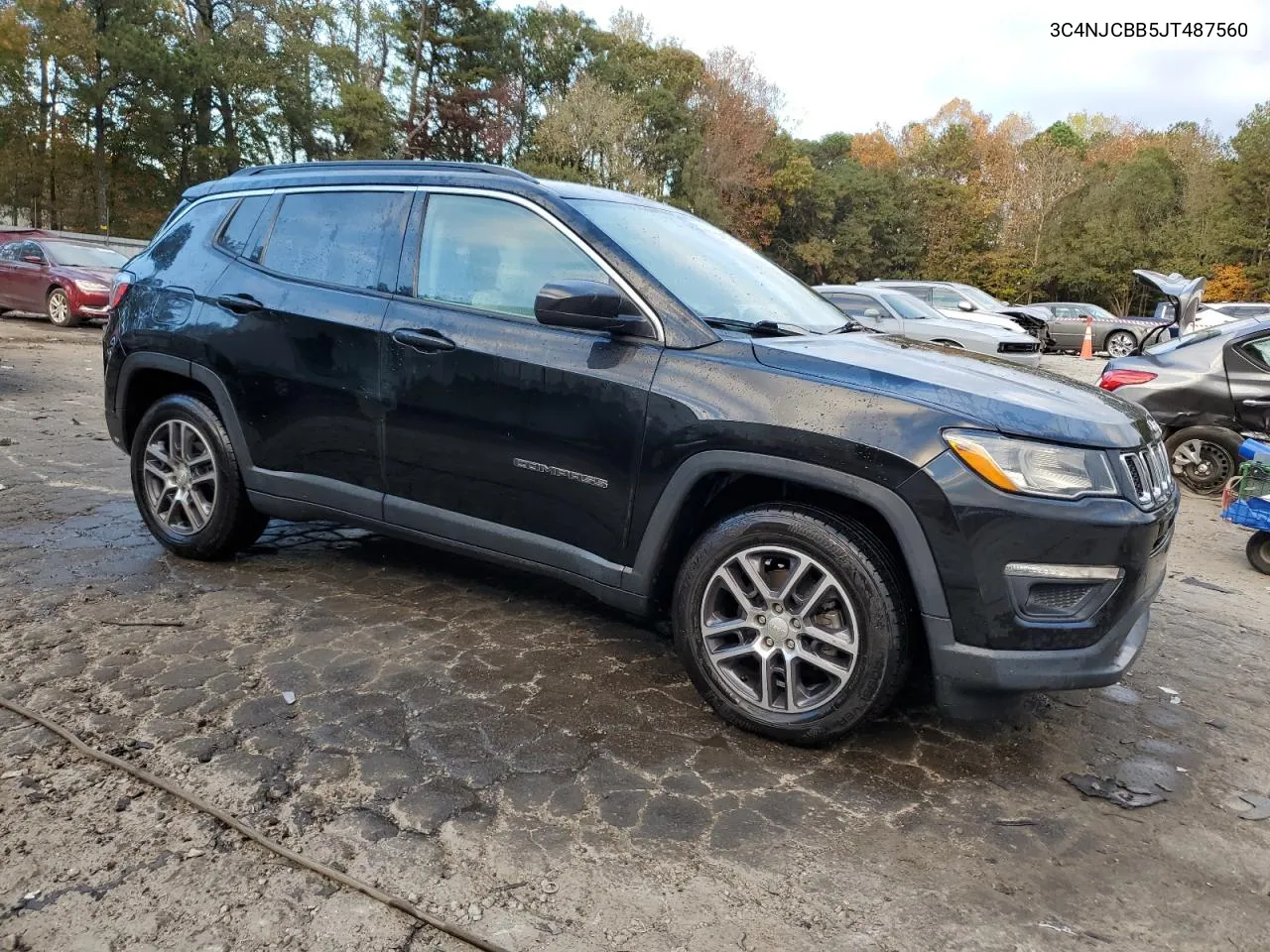 2018 Jeep Compass Latitude VIN: 3C4NJCBB5JT487560 Lot: 79253484