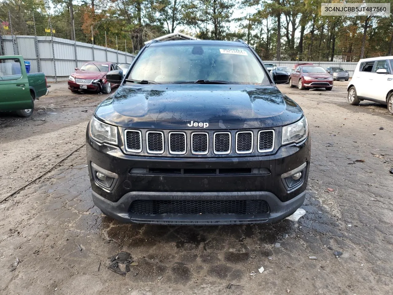 2018 Jeep Compass Latitude VIN: 3C4NJCBB5JT487560 Lot: 79253484