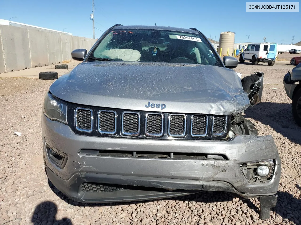 2018 Jeep Compass Latitude VIN: 3C4NJCBB4JT125171 Lot: 79267464