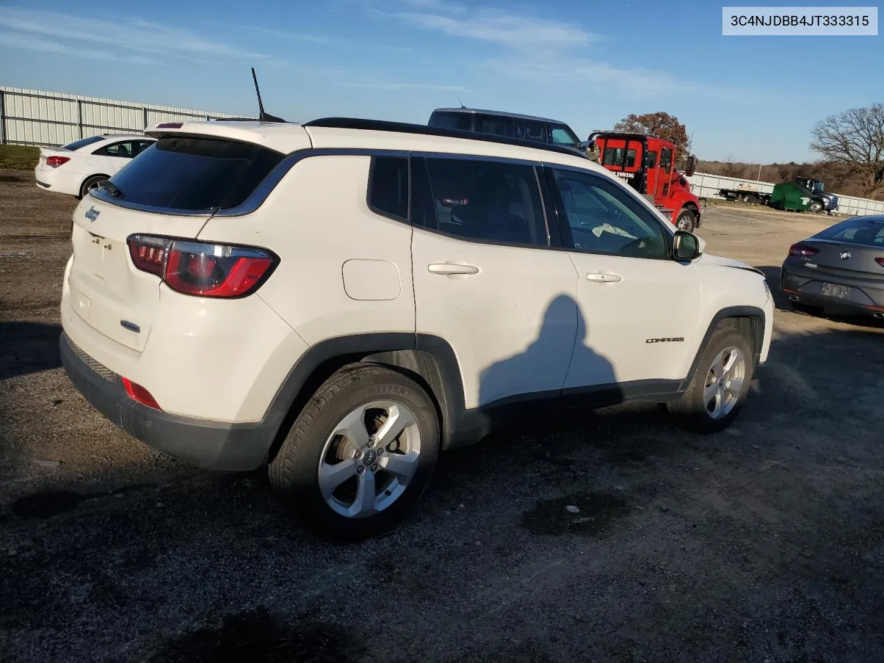 2018 Jeep Compass Latitude VIN: 3C4NJDBB4JT333315 Lot: 79304124