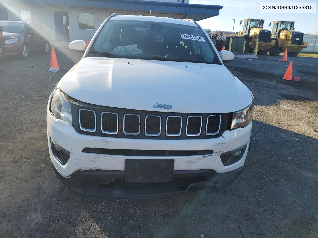 2018 Jeep Compass Latitude VIN: 3C4NJDBB4JT333315 Lot: 79304124