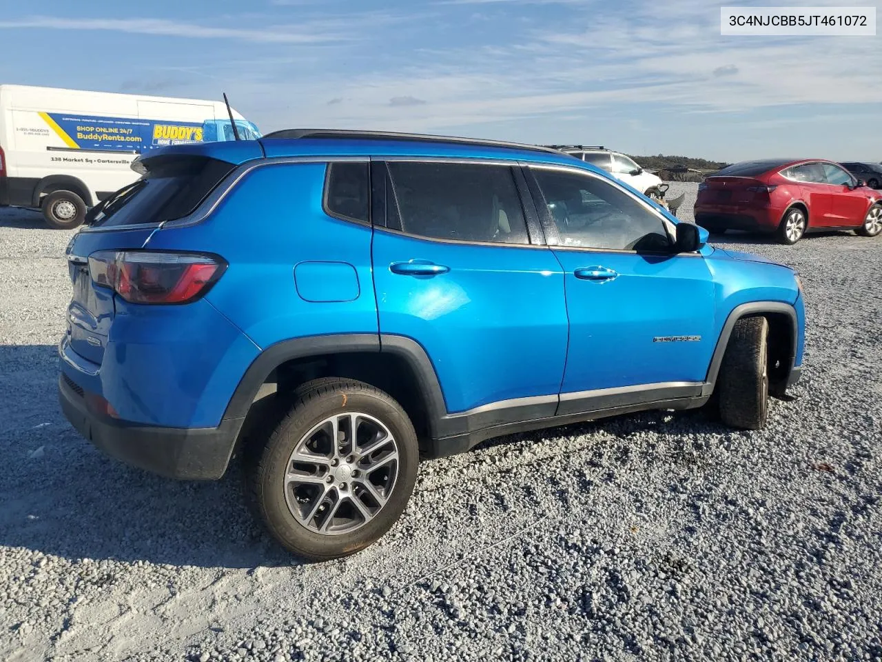 2018 Jeep Compass Latitude VIN: 3C4NJCBB5JT461072 Lot: 79865884