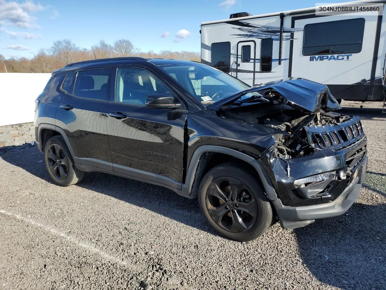 2018 Jeep Compass Latitude VIN: 3C4NJDBB8JT456860 Lot: 80255234