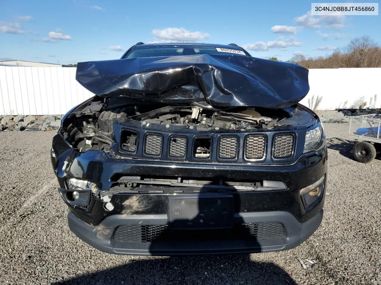 2018 Jeep Compass Latitude VIN: 3C4NJDBB8JT456860 Lot: 80255234