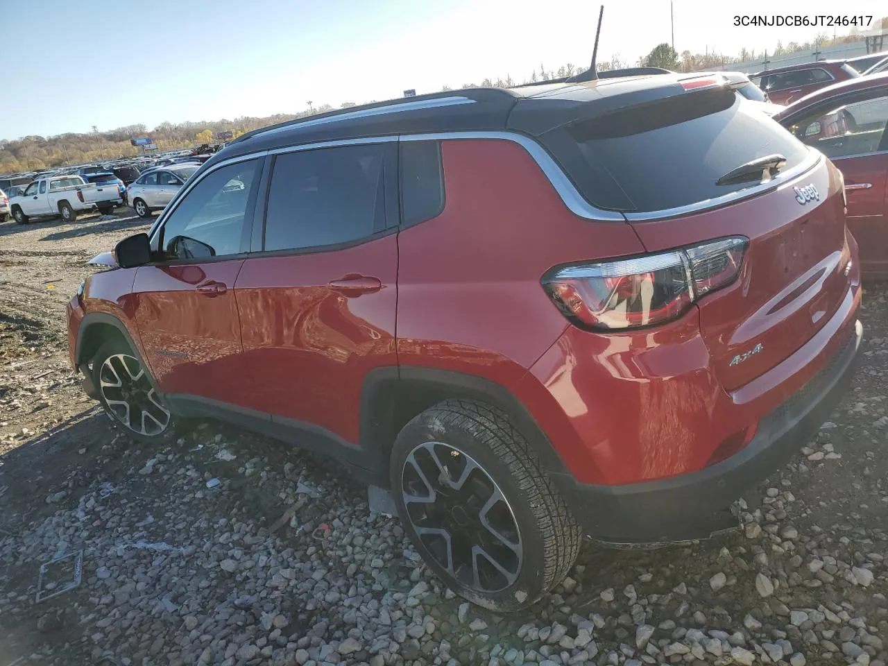 2018 Jeep Compass Limited VIN: 3C4NJDCB6JT246417 Lot: 80566164