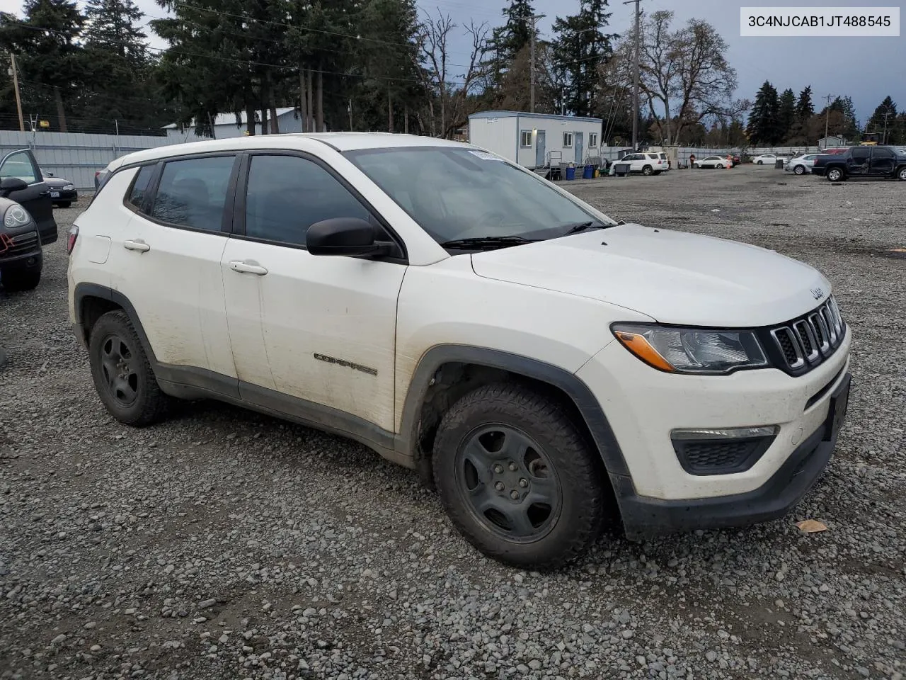 2018 Jeep Compass Sport VIN: 3C4NJCAB1JT488545 Lot: 80696634