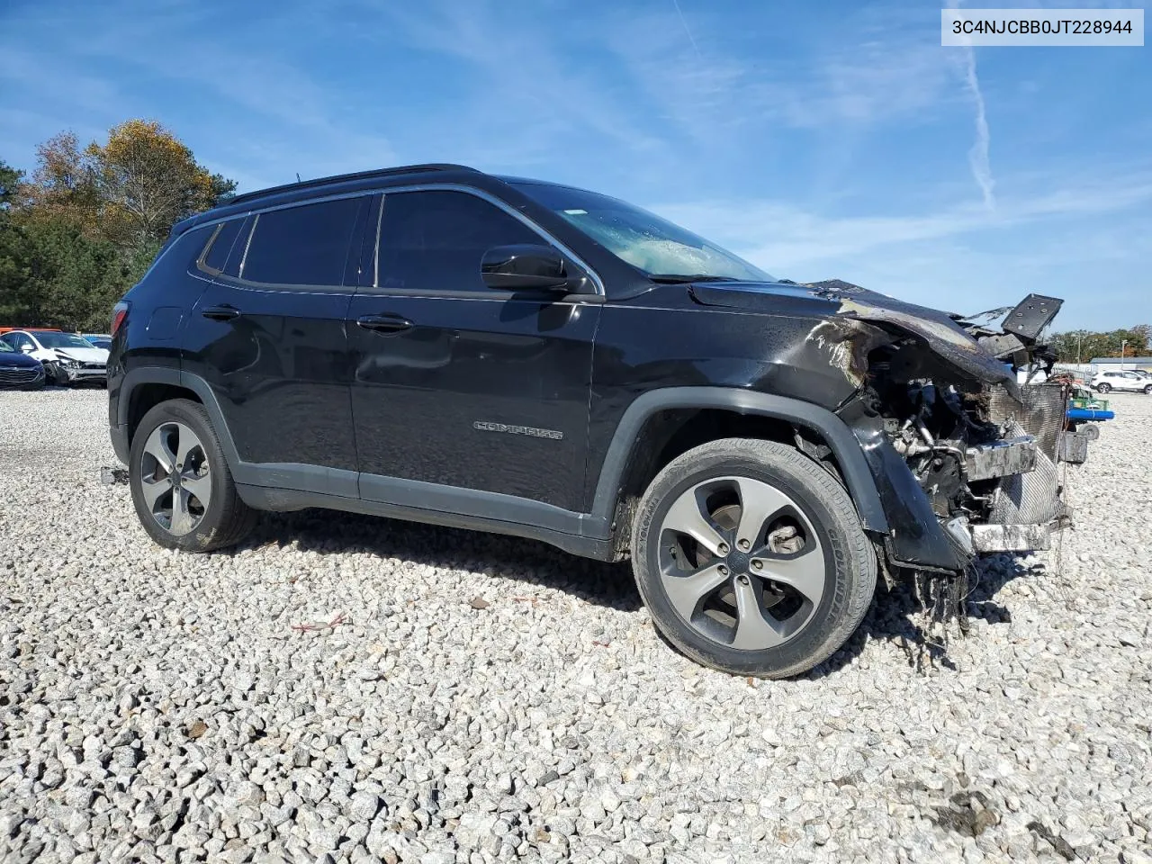 2018 Jeep Compass Latitude VIN: 3C4NJCBB0JT228944 Lot: 81277274