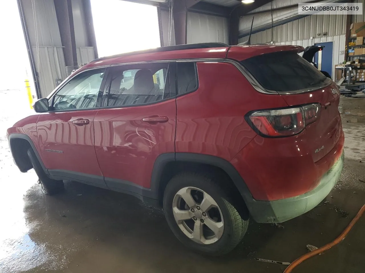 2018 Jeep Compass Latitude VIN: 3C4NJDBB0JT343419 Lot: 81533534