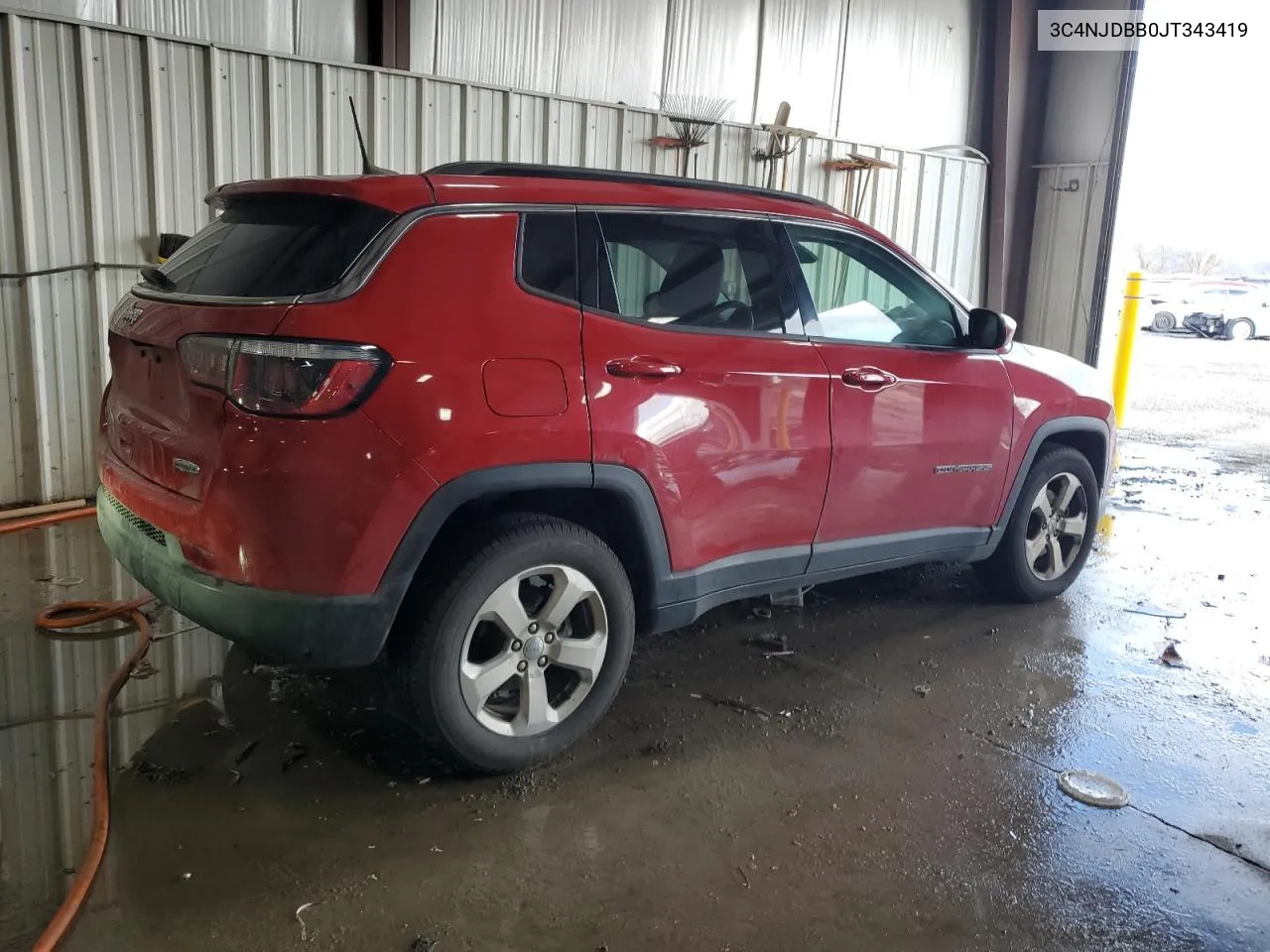 2018 Jeep Compass Latitude VIN: 3C4NJDBB0JT343419 Lot: 81533534