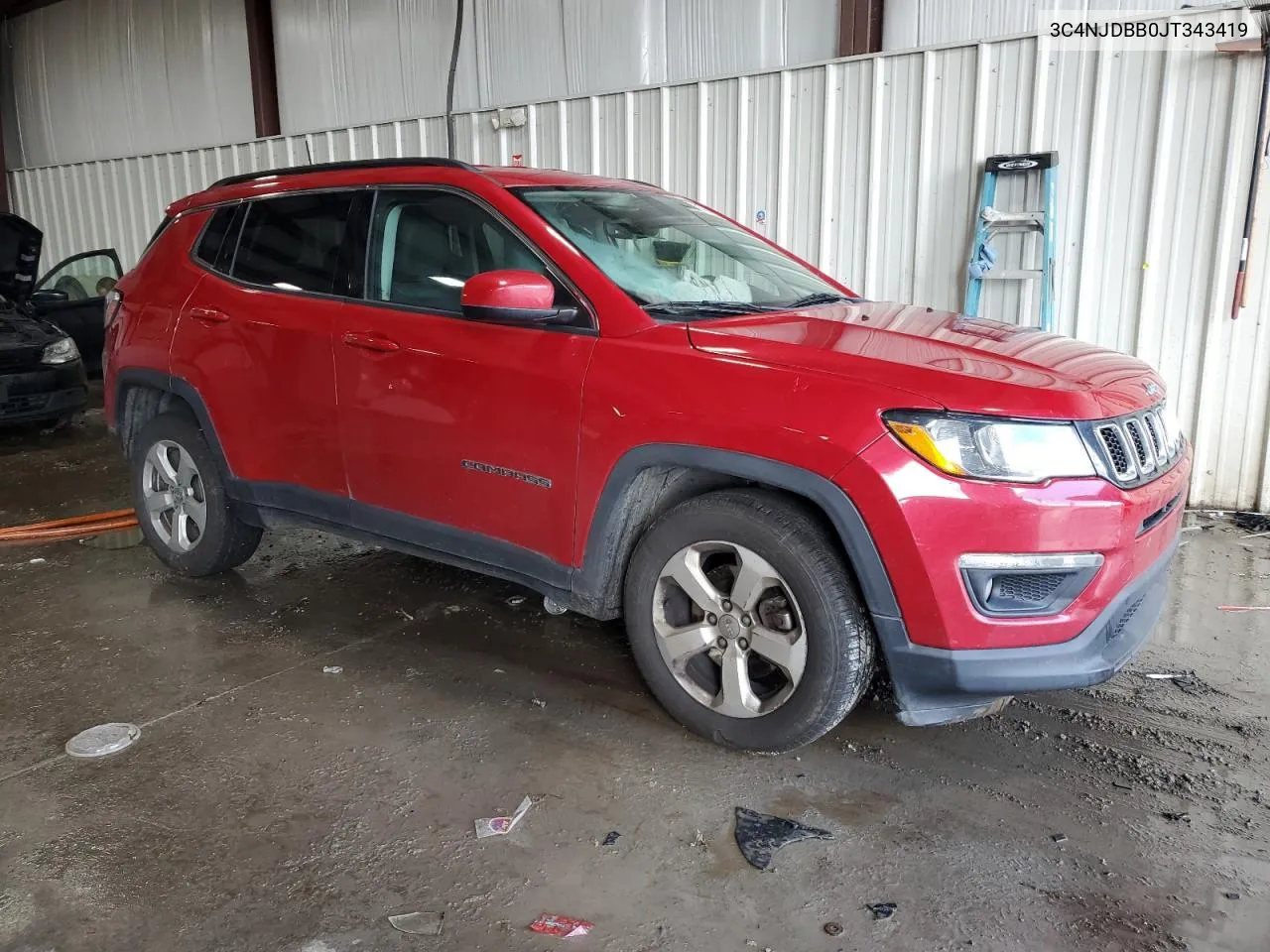 2018 Jeep Compass Latitude VIN: 3C4NJDBB0JT343419 Lot: 81533534