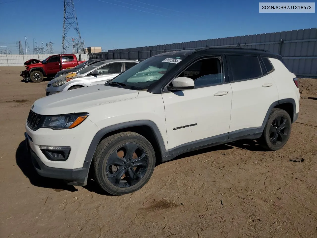 2018 Jeep Compass Latitude VIN: 3C4NJCBB7JT318673 Lot: 81823884