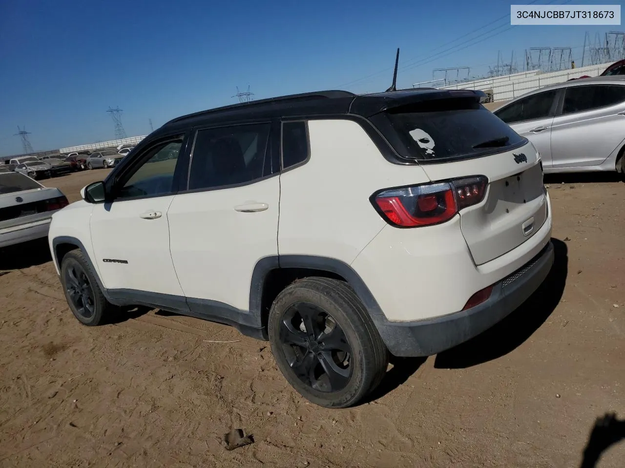 2018 Jeep Compass Latitude VIN: 3C4NJCBB7JT318673 Lot: 81823884