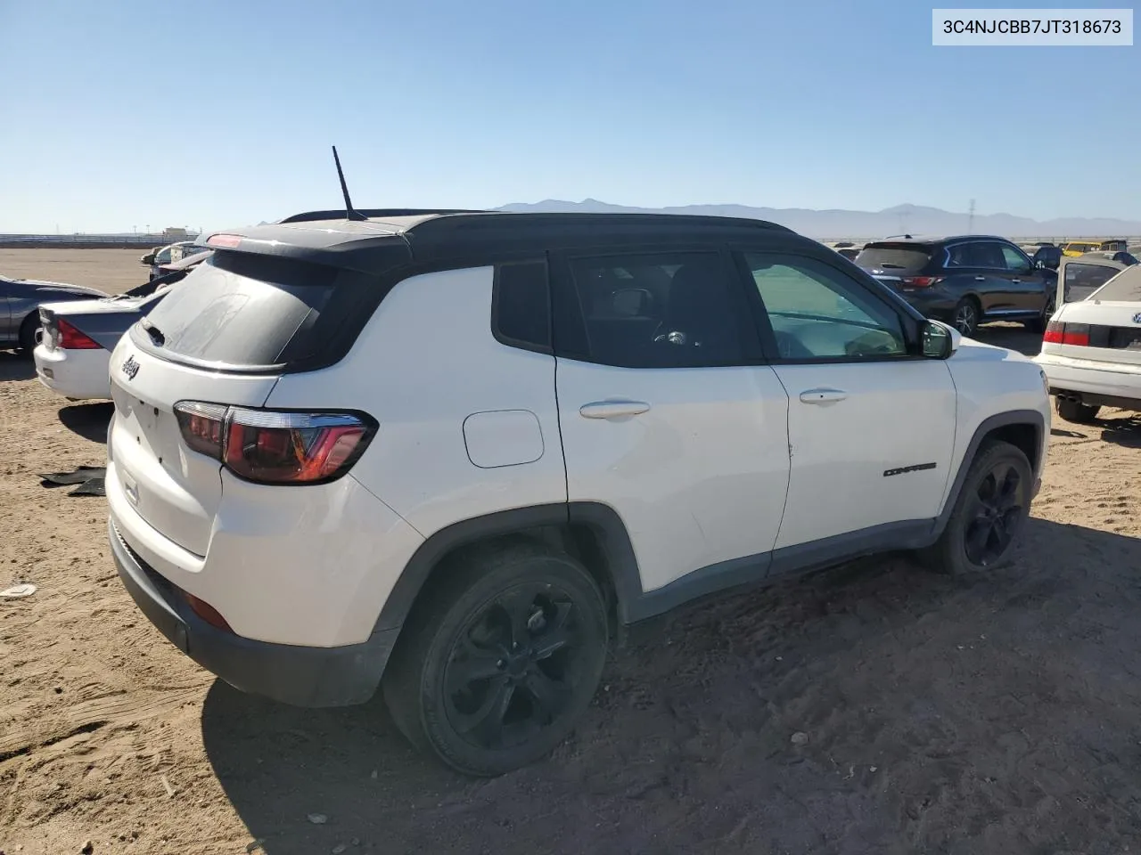 2018 Jeep Compass Latitude VIN: 3C4NJCBB7JT318673 Lot: 81823884