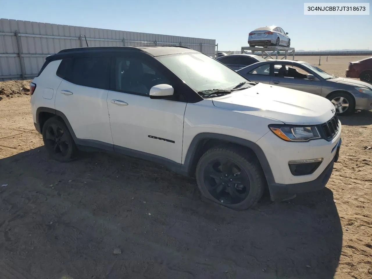 2018 Jeep Compass Latitude VIN: 3C4NJCBB7JT318673 Lot: 81823884