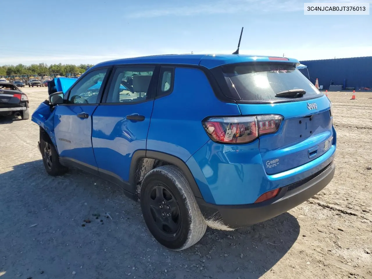 2018 Jeep Compass Sport VIN: 3C4NJCAB0JT376013 Lot: 81887544