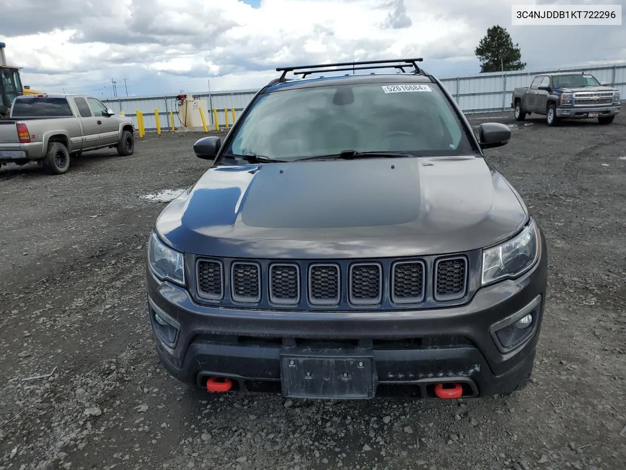 3C4NJDDB1KT722296 2019 Jeep Compass Trailhawk