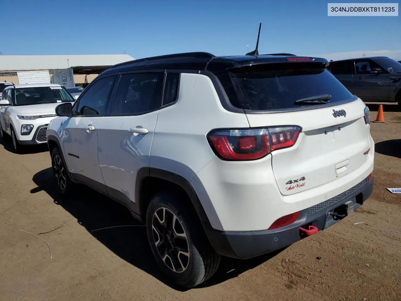 2019 Jeep Compass Trailhawk VIN: 3C4NJDDBXKT811235 Lot: 59522754