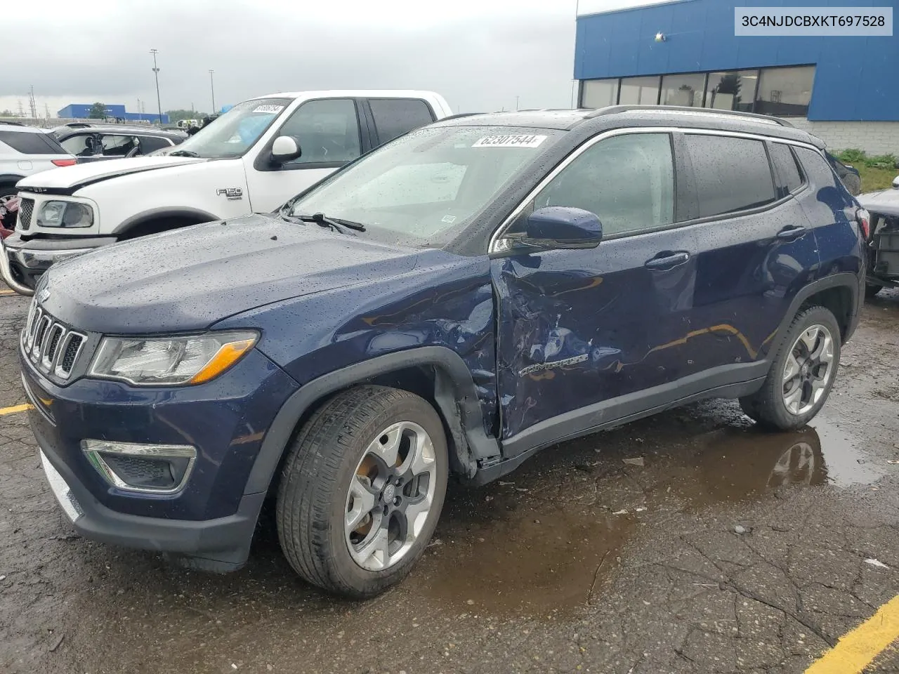 3C4NJDCBXKT697528 2019 Jeep Compass Limited