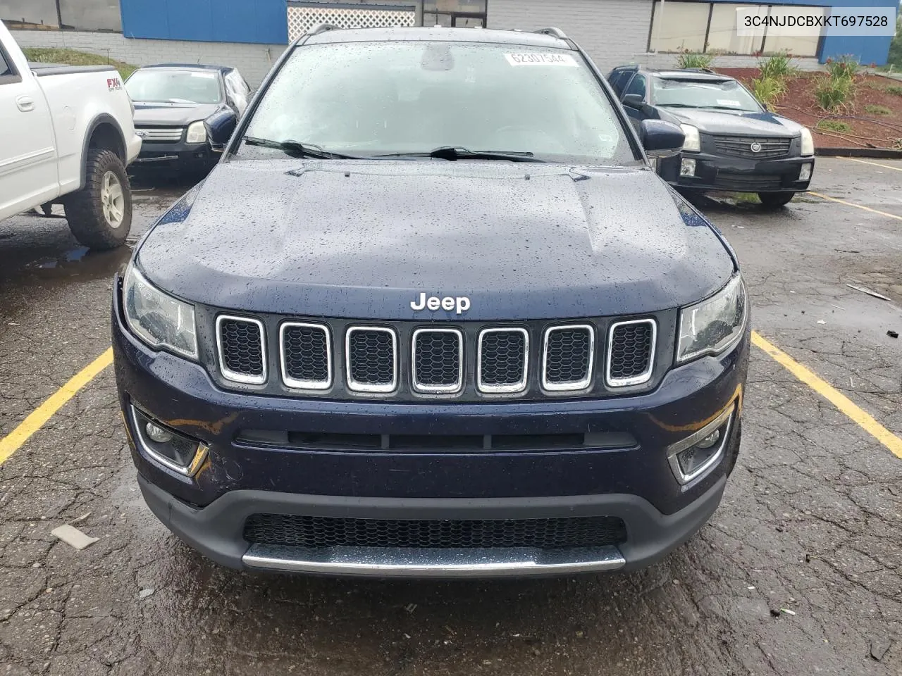 3C4NJDCBXKT697528 2019 Jeep Compass Limited