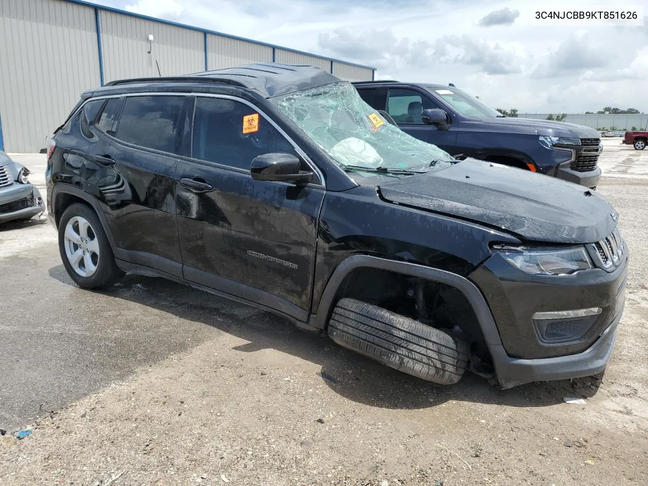 3C4NJCBB9KT851626 2019 Jeep Compass Latitude