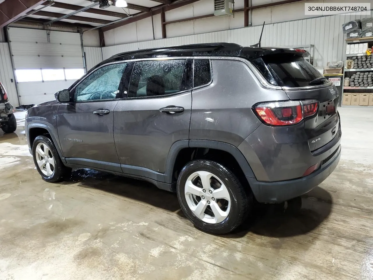 2019 Jeep Compass Latitude VIN: 3C4NJDBB6KT748704 Lot: 63559434