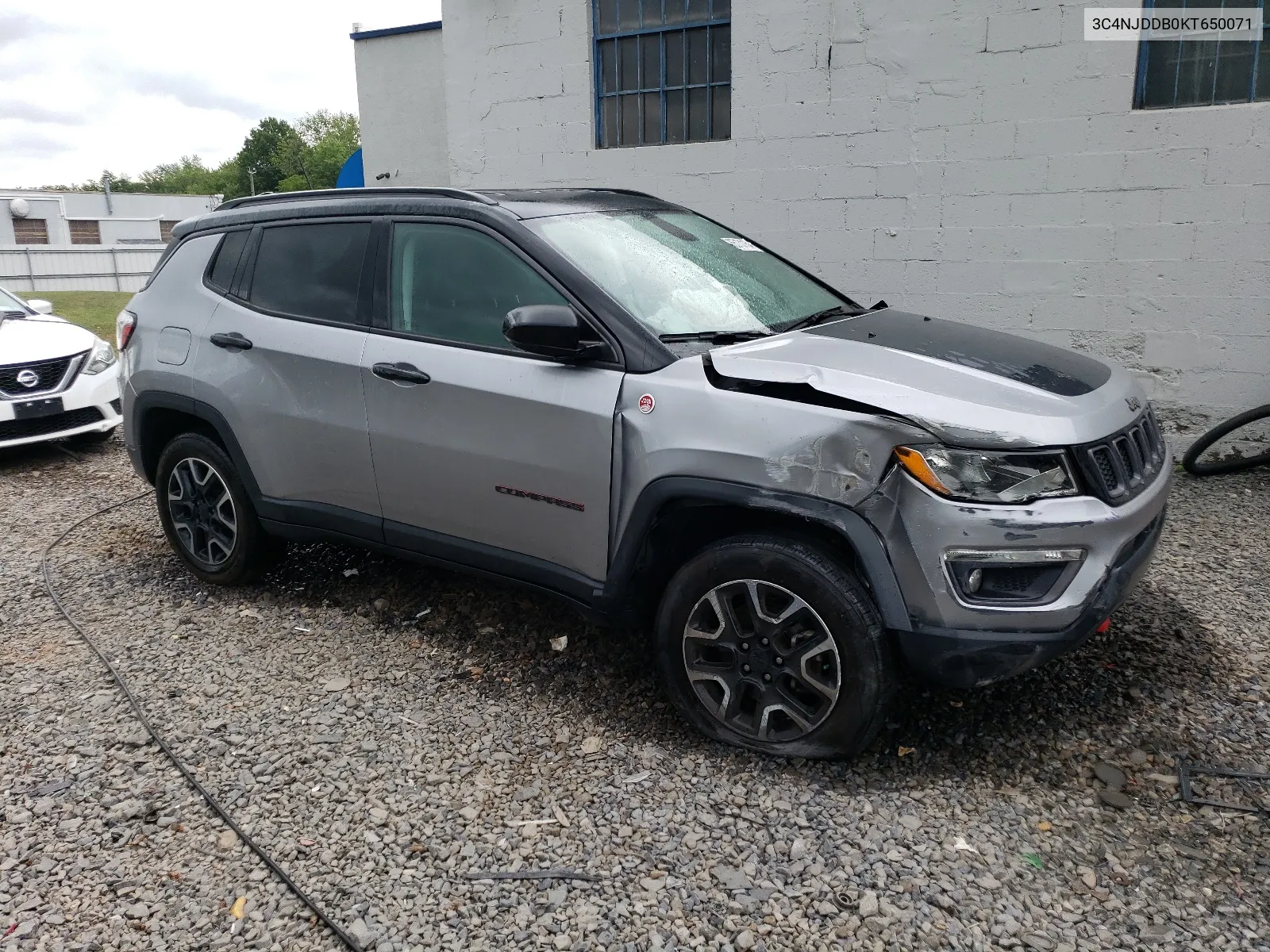 2019 Jeep Compass Trailhawk VIN: 3C4NJDDB0KT650071 Lot: 65131154