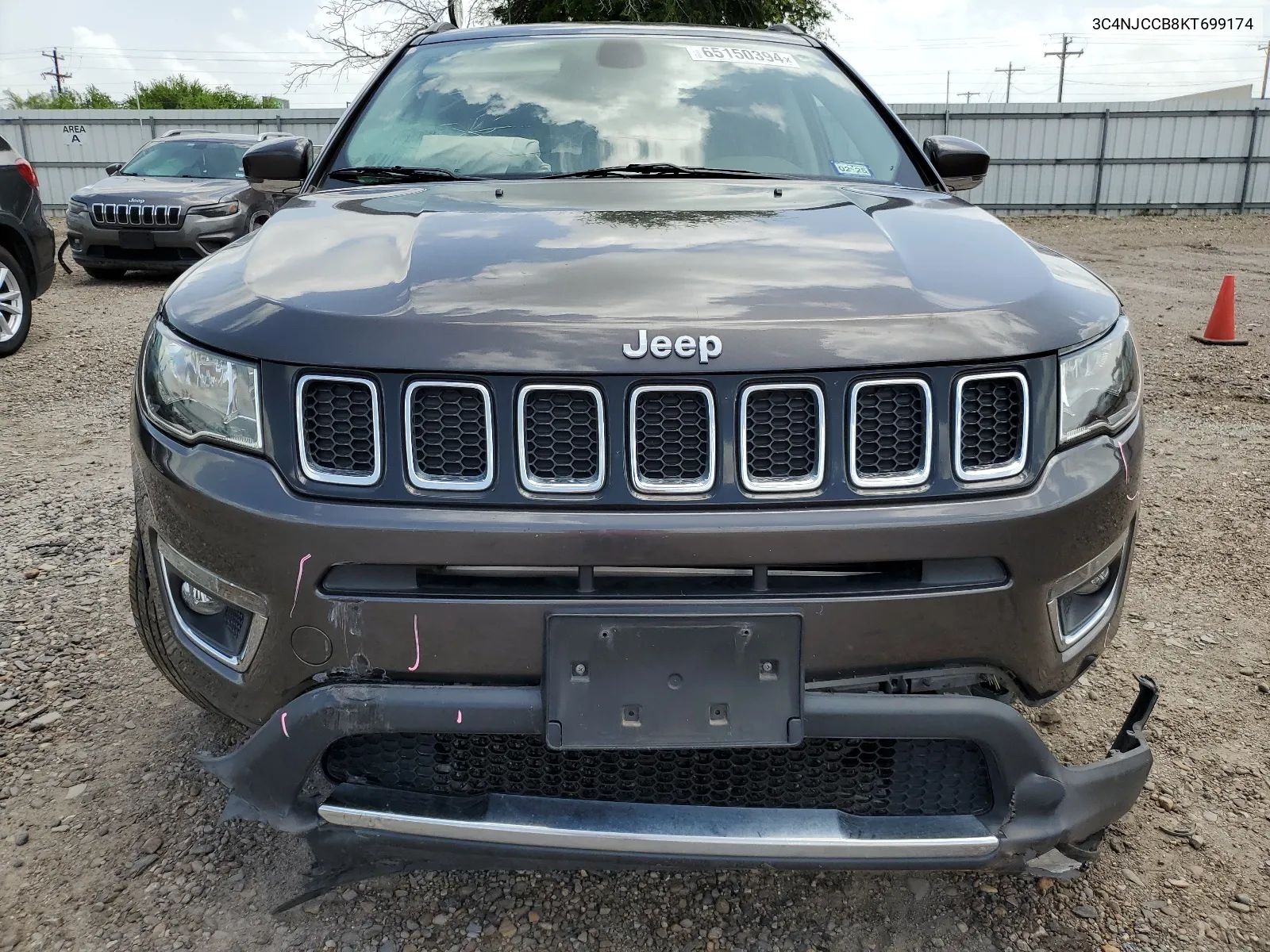 3C4NJCCB8KT699174 2019 Jeep Compass Limited