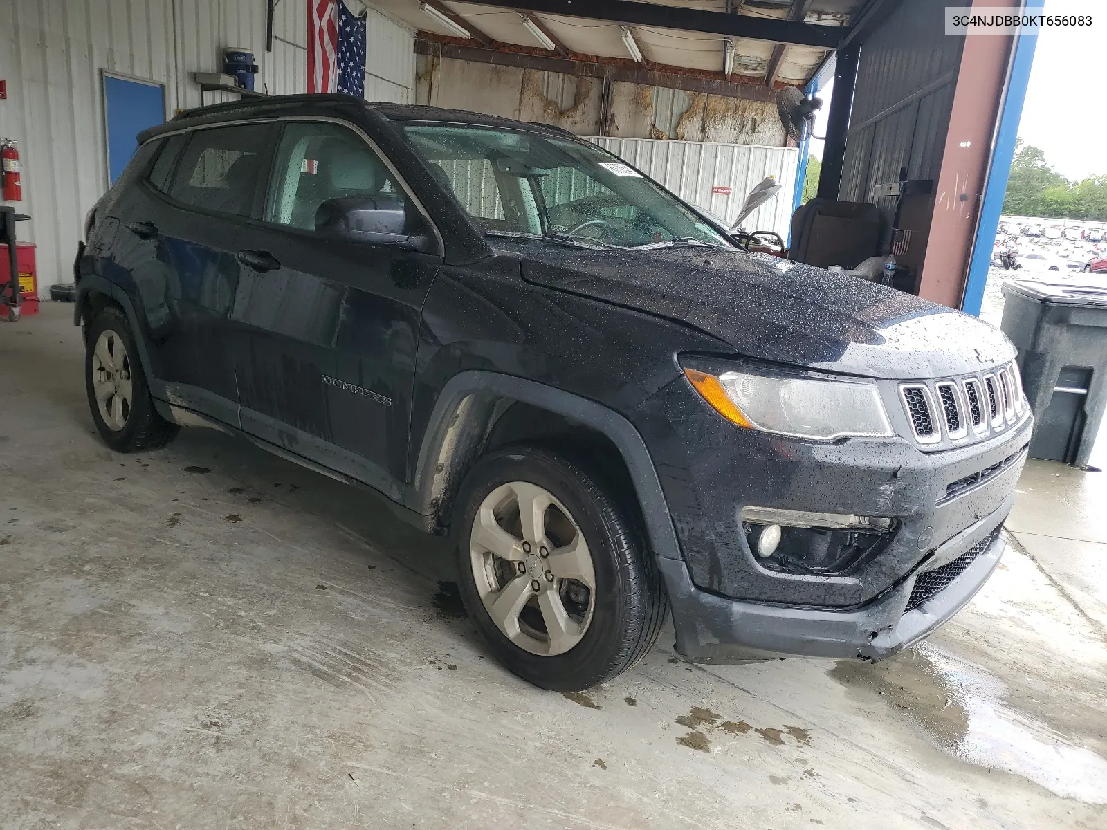 2019 Jeep Compass Latitude VIN: 3C4NJDBB0KT656083 Lot: 65790644