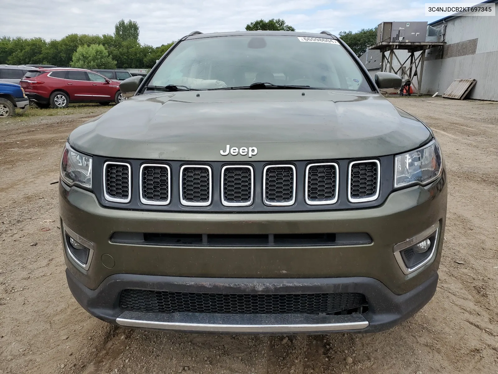 2019 Jeep Compass Limited VIN: 3C4NJDCB2KT697345 Lot: 66598604