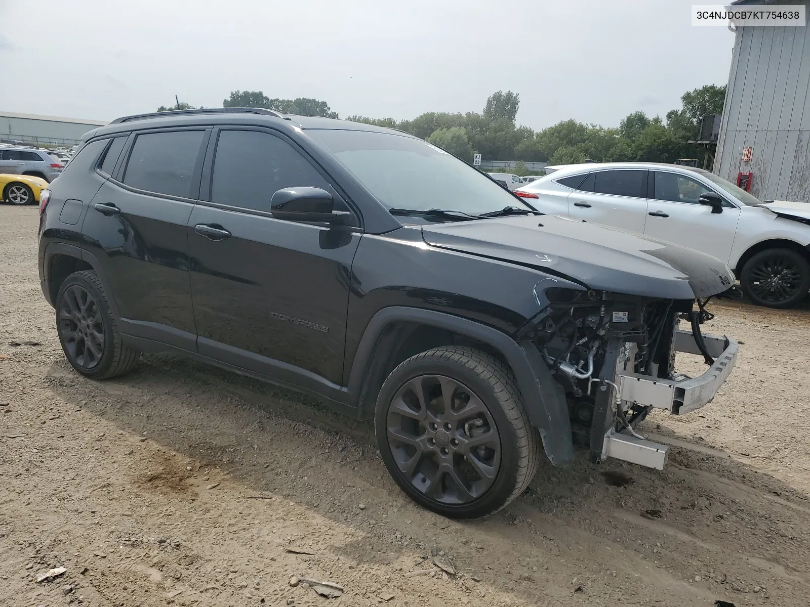 2019 Jeep Compass Limited VIN: 3C4NJDCB7KT754638 Lot: 66905744