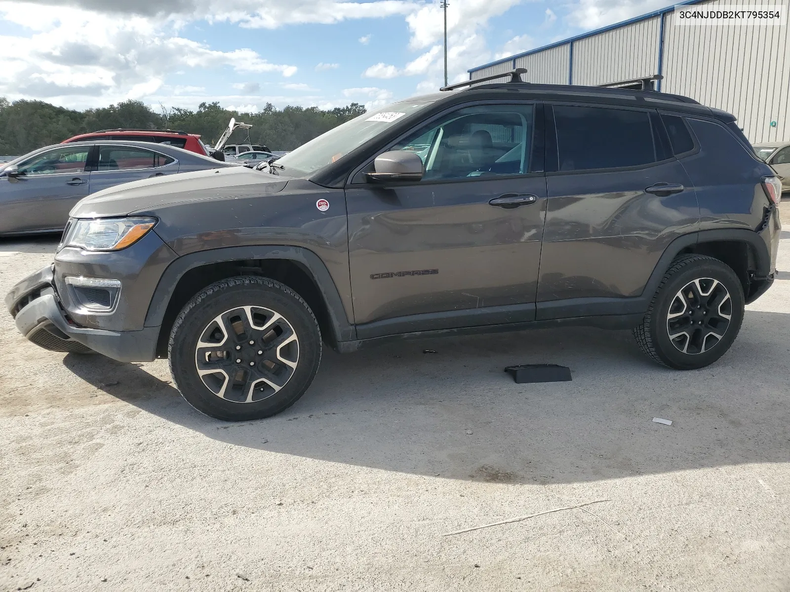 2019 Jeep Compass Trailhawk VIN: 3C4NJDDB2KT795354 Lot: 67029264