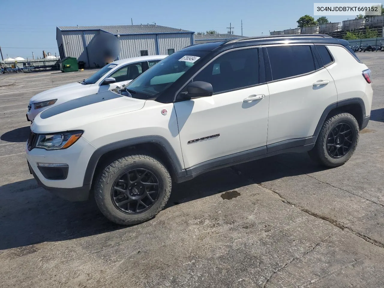 3C4NJDDB7KT669152 2019 Jeep Compass Trailhawk